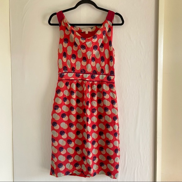 Moulinette Soeurs Silk Sleeveless Dress Size 6 - Picture 1 of 13